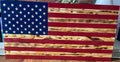 Rustic American Flag