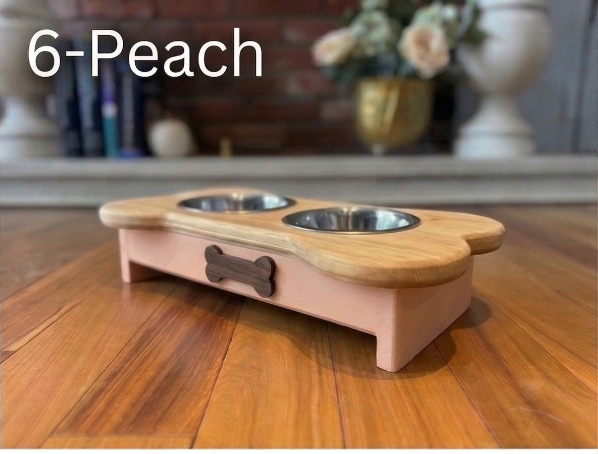 4” Feeding Stand double bowl