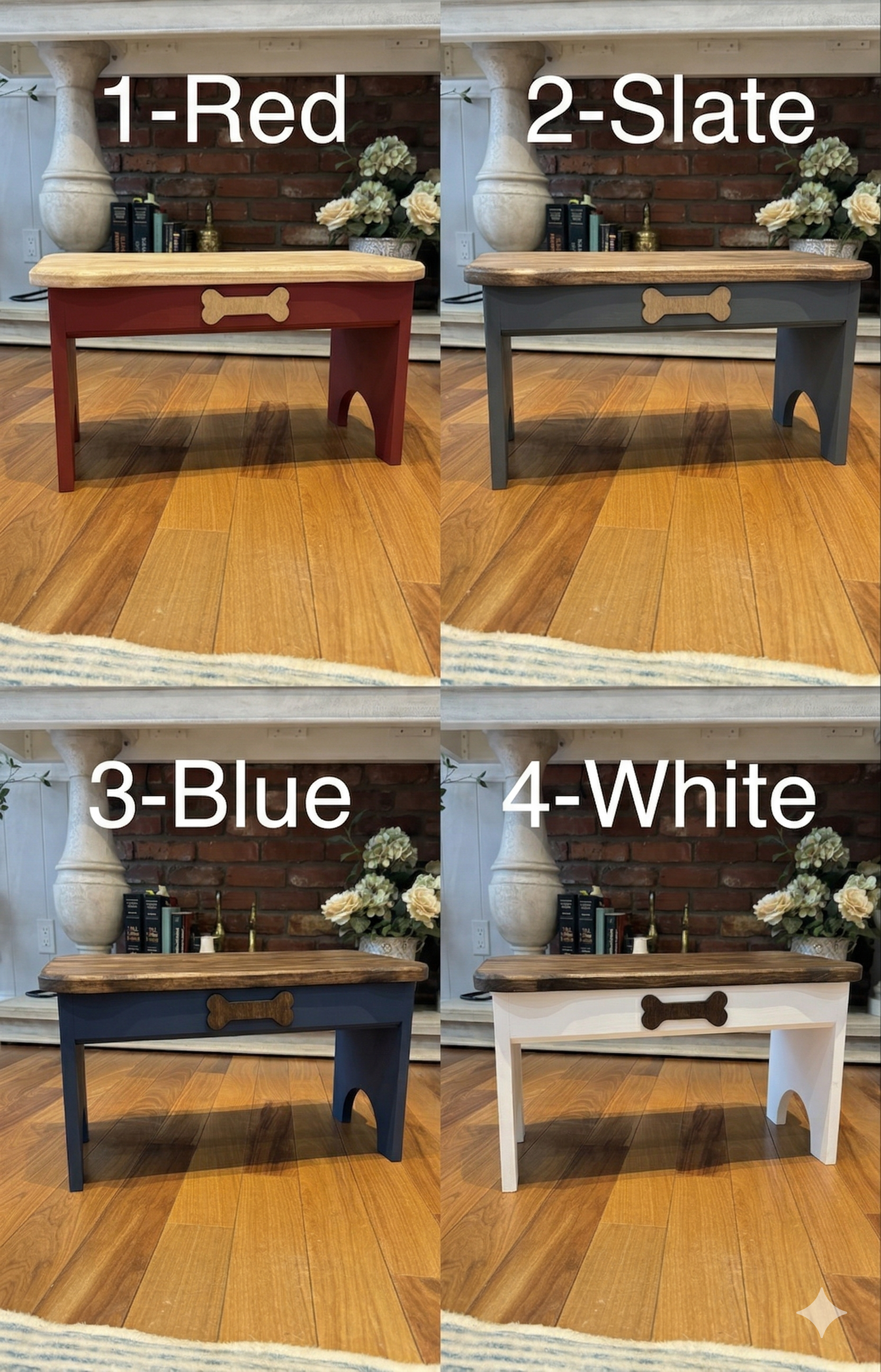 7” Feeding Stand double bowl