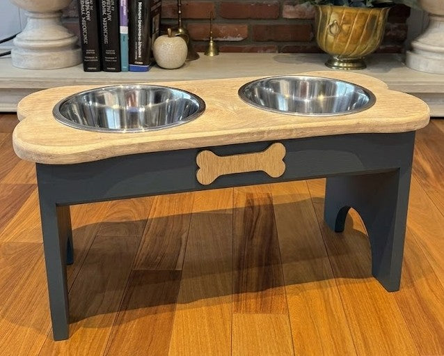 15” Feeding Stand Double bowl