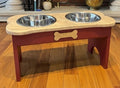11” Feeding Stand Double bowl