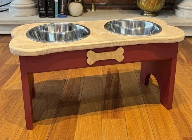 11” Feeding Stand Double bowl