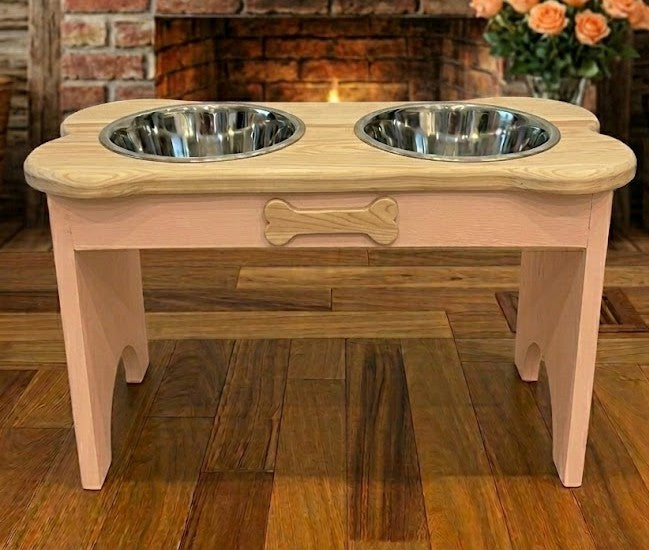 15” Feeding Stand Double bowl