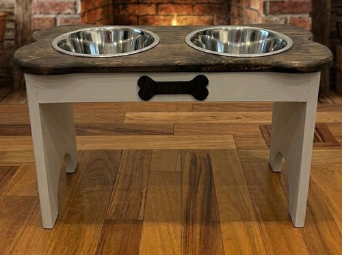 15” Feeding Stand Double bowl